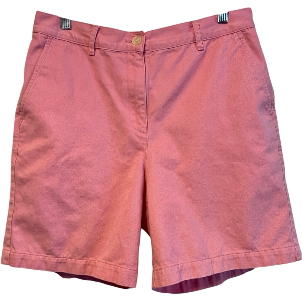 LAUREN RALPH LAUREN ☆ Women's Pink Chino 100% Cotton Shorts ☆ 6.5" Inseam Size 8
